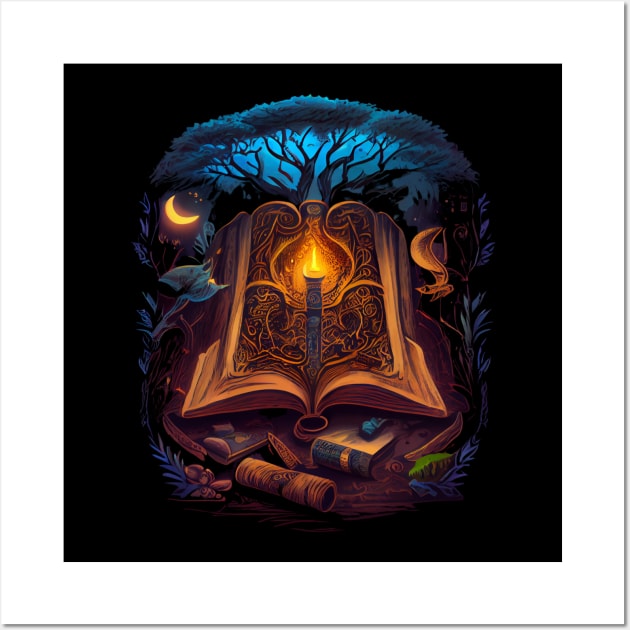 Spellbook Wall Art by Arondight Studios